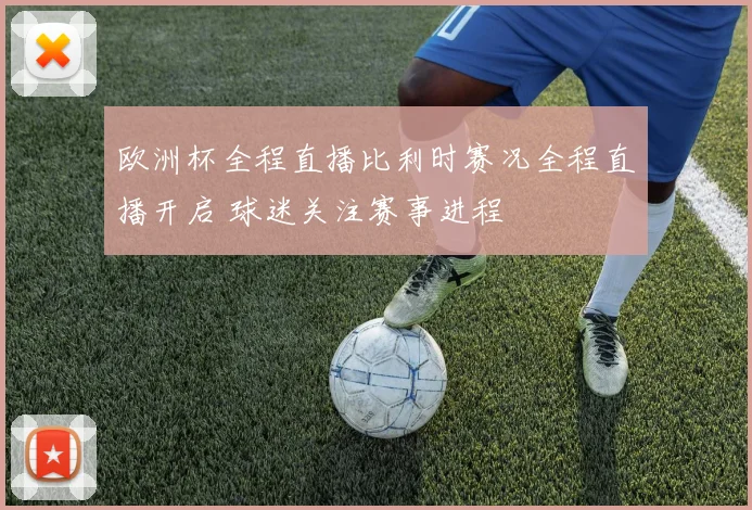 欧洲杯全程直播比利时赛况全程直播开启 球迷关注赛事进程