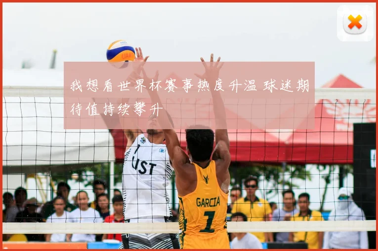 我想看世界杯赛事热度升温 球迷期待值持续攀升